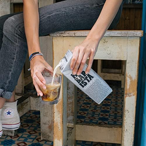 OATLY Barista Edition Oat Milk: Creamy Vegan Coffee & Latte Alternative, Six 1L